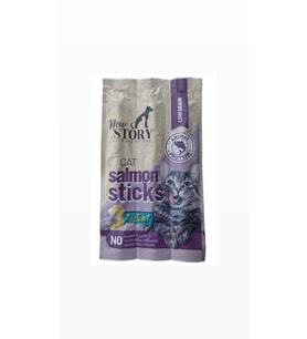 Kediler İçin 3 lü Somonlu Stick Ödül