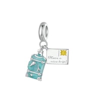 İyi Tatiller Seyahat Bavulu Charm  925 Ayar Gümüş