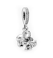 Nur Silver Gelin Ve Damat Gümüş Charm NUR-BL00279