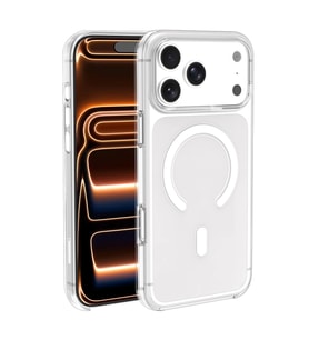 Apple iPhone 17 Pro Kılıf IC Çipli Zore Wireless Şarj Özellikli Şeffaf Orjin Kapak