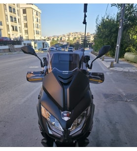MOTOCAM QJ Fort 125 N Ön Cam 2025-2026 Model 51cm Füme Renkli 4mm