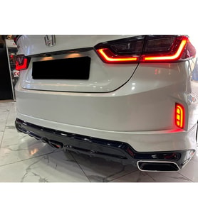 Honda City Arka Ek Mat Siyah Plastik Karlık 2022+