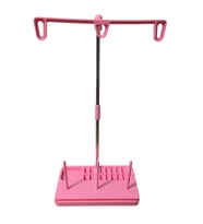 Ev Tipi Dikiş Makinesi Pembe Plastik Çardak Seti (Metal Borulu) / TS-500