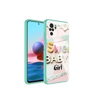 Xiaomi Redmi Note 10S Uyumlu Kılıf Kamera Korumalı Desenli Sert Silikon Zore Epoksi Kapak
