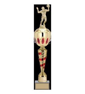 ODAK KUPA - Figürlü Kupalar - Voleybol Erkek Figürlü Kupalar FG-086 B - 60 cm