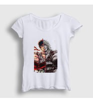 Presmono Kadın Beyaz Ryu And Ken Oyun Street Fighter T-Shirt 326758tt