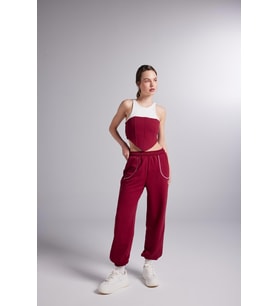 Markano Rhode Eşofman Altı Bordo