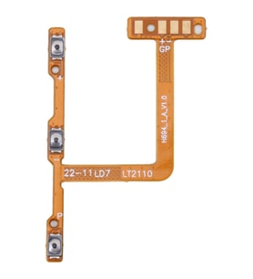 Tecno Uyumlu Pova On Off Yan Ses Power Film Flex LD7, LD7j