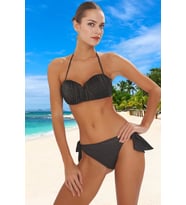 Tasarım Bikini Takımı UV Korumalı Plaj Ve Havuz İçin Ergonomik Kesim Özel