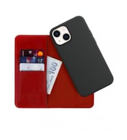 BİKAPAK LUXURY IPHONE 13 KIRMIZI CÜZDAN KILIF