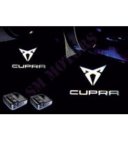 CUPRA  Araçlar Için Pilli Yapıştırmalı Kapı Altı Led Logo