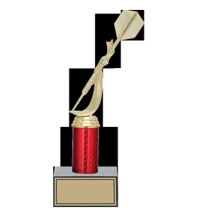 ODAK KUPA - Figürlü Kupalar - Dart Figürlü Kupalar FG-004 B - 28 cm