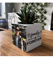 Kişiye Özel Fotoğraf Baskılı 3D Saksı
