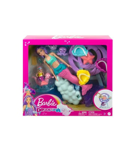 Barbie Dreamtopia Deniz Kızı Bebek ve Çocuk Oyun Alanı