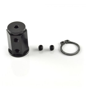 BaneBots Hub Hex Series 40 Set Screw 3mm Bore 2 Wide 1/2'' Hex