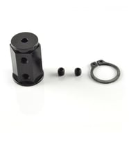 BaneBots Hub Hex Series 40 Set Screw 3mm Bore 2 Wide 1/2'' Hex