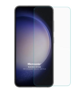Microsonic Samsung Galaxy S23 Plus Nano Glass Cam Ekran Koruyucu (Renksiz)