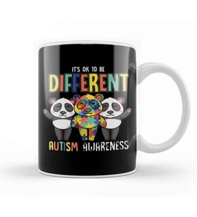 It s OK To Be Different Autism Awareness Kupa Bardak Porselen