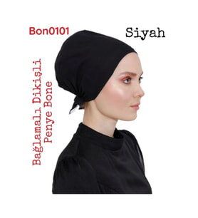 Bağlamalı Pamuk Penye Bone