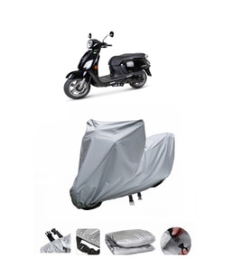 Sym Fiddle III  Gri Motosiklet Brandası ARKA ÇANTA UYUMLU DEĞİLDİR