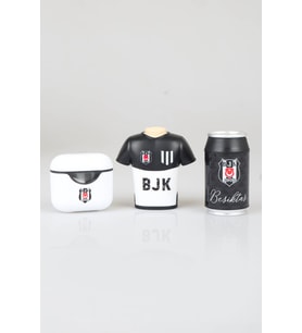 x Dekomus Lisanslı Beşiktaş 3'lü Kalemtraş Seti Silgili Forma Tasarımlı Kalemtraş, Airpods Kalemtraş Ve Coke Silgili Kalemtraş