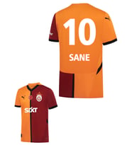 Galatasaray Lisanslı 2024/2025 İç Saha Parçalı Sane Baskılı Özel Forma (Sarı-Kırmızı)
