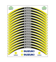 SUZUKİ SARI SİYAH UYUMLU  REFLEKTÖRLÜ JANT ŞERİDİ