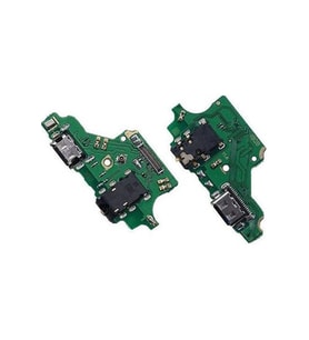 Huawei Uyumlu P20 Lite Uyumlu Şarj Ve Kulaklık Soketli Mikrofon Bordu