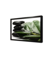 Spa Taşları Çerçeveli Mdf Tablo