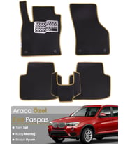 BMW X3 E83 (2003-2010) Uyumlu EVA Paspas Tam Set–Araca Özel,Su Geçirmez,Hızlı ve Kolay Montaj