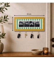 Kişiye Özel Photobooth Yatay Çerçeveli Anahtarlık – Sage
