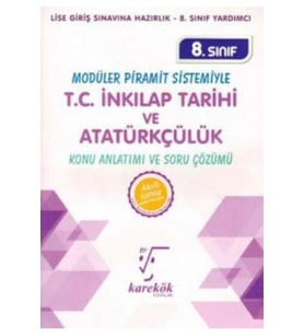 Karekök Yayınları Karekök 8.sınıf Inkilap Tarihi Ve Atatürkçülük Konu Anlatım (Çok Renkli)