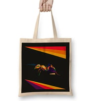 Colorful Ants In Pop Art Design Bez Çanta Uzun Saplı