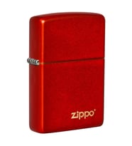 Zippo 49475 Metallic Red Zippo Lasered Çakmak - 49475ZL-087049