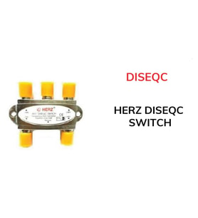 Herz 4X1 950-2400Mhz 3Db Diseqc Switch Uydu Birleştirici