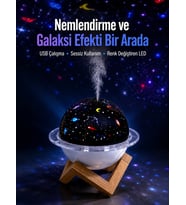 USB bağlantılı projektör ışıklı taşınabilir mini hava nemlendirici ve aroma difüzörü