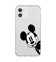 Iphone 11 Uyumlu Mickey Mouse Tasarımlı Şeffaf Telefon Kılıfı