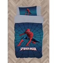 MEKTA HOME BEBEK VE ÇOCUK ODASI Spider Man Desenli Lacivert Nevresim Takımı