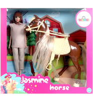 Jasmine Atlı Bebek Kahve-Bej
