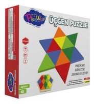 Playwood Ahşap Üçgen Puzzle 24 Parça 395