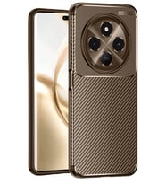 Pilelistore   Tecno Spark 30C Kılıf Auto Focus Karbon Kapak - Kahverengi