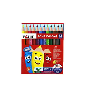 Fatih Kuru Boya Yarım Boy 12 Lİ 33012