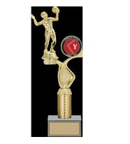 ODAK KUPA - Figürlü Kupalar - Voleybol Kadın Figürlü Kupalar FG-015 C - 35 cm