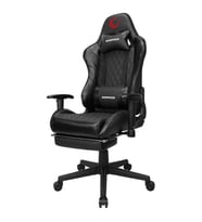 Rampage KL-R71 EMPIRE Ayak Dayama Yerli Siyah/Silver Gaming Oyuncu Koltuğu