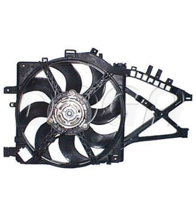 Opel Combo C Corsa C 2001- FAN Motoru Davlumbazsiz 390 MM 2 FIS 6 Kanat 1341331 Deye