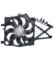 Opel Combo C Corsa C 2001- FAN Motoru Davlumbazsiz 390 MM 2 FIS 6 Kanat 1341331 Deye