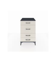 Kronos Komodin 4 Çekmeceli 60x59x96 Antrasit-Aytaşı