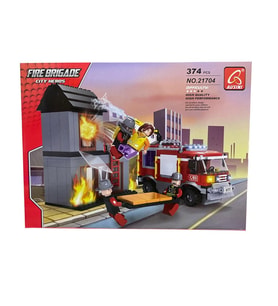 374 Parça İtfaiye Kurtarma Lego seti 0808