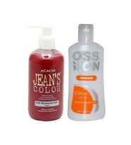 Saç Boyası Pembe 250ml Ve Ossion Saç Boya Temizleyicisi 200ml
