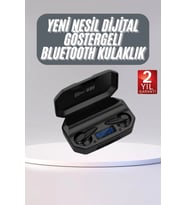 Rgb Işıklı Çift Mikrofonlu Siyah Profesyonel Oyuncu Kulaklığı Kablosuz Kulakiçi